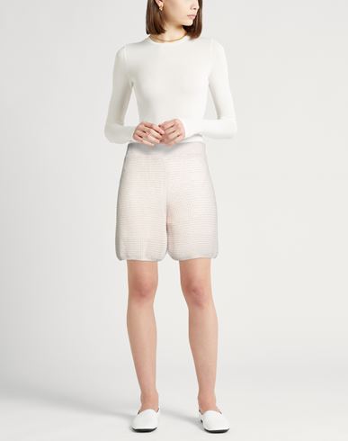 Woman Shorts & Bermuda Shorts Light pink Size 6 Alpaca wool, Polyamide, Merino Wool