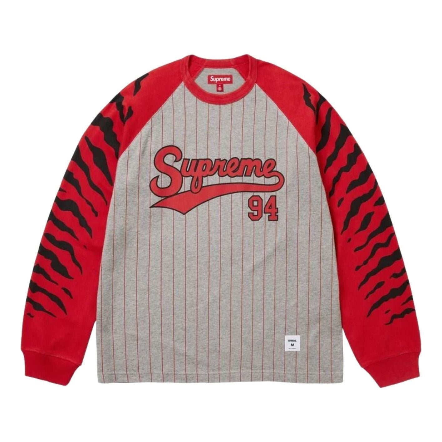 SS26 Tiger Raglan L/S T-Shirt 'Heather Grey'