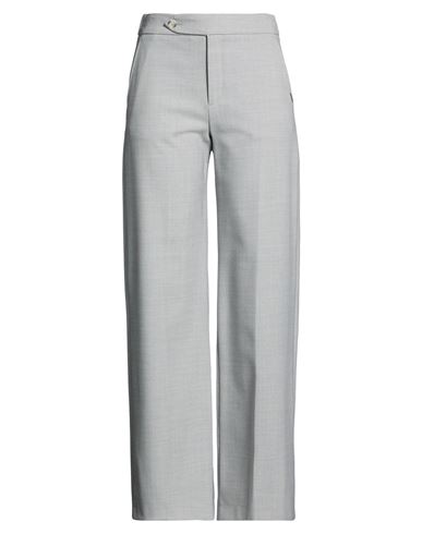 Woman Pants Grey Size 4 Wool, Polyester, Elastane