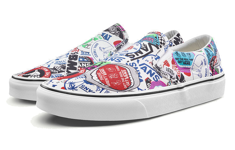 Classic Slip-On 'Sticker Mash Up'