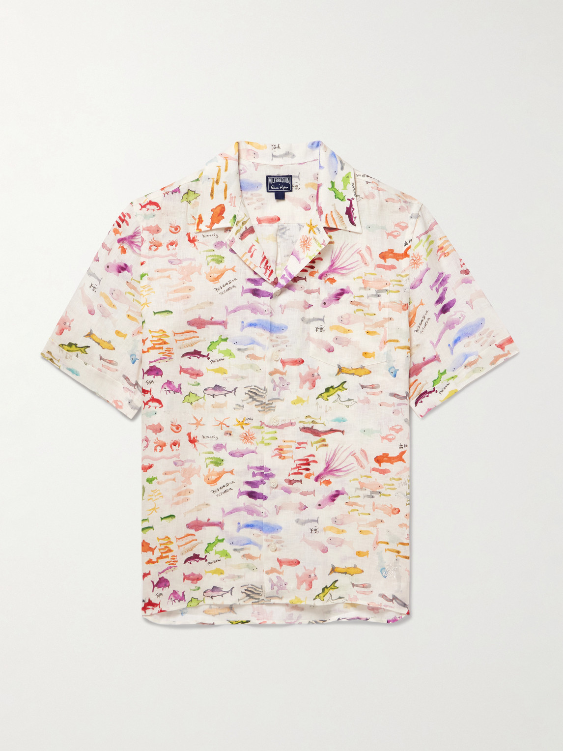 Fabrice Hybert Charli Printed Linen Shirt