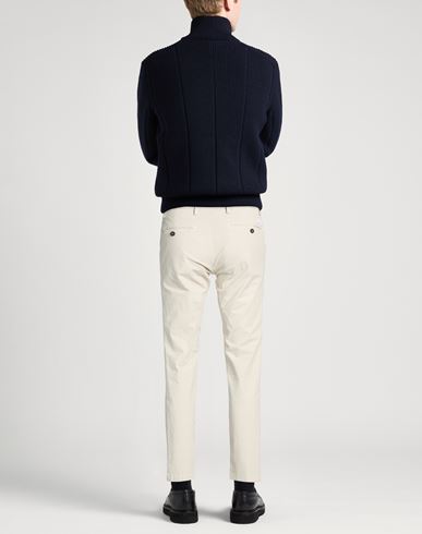 Man Pants Beige Size 28 Cotton, Elastane