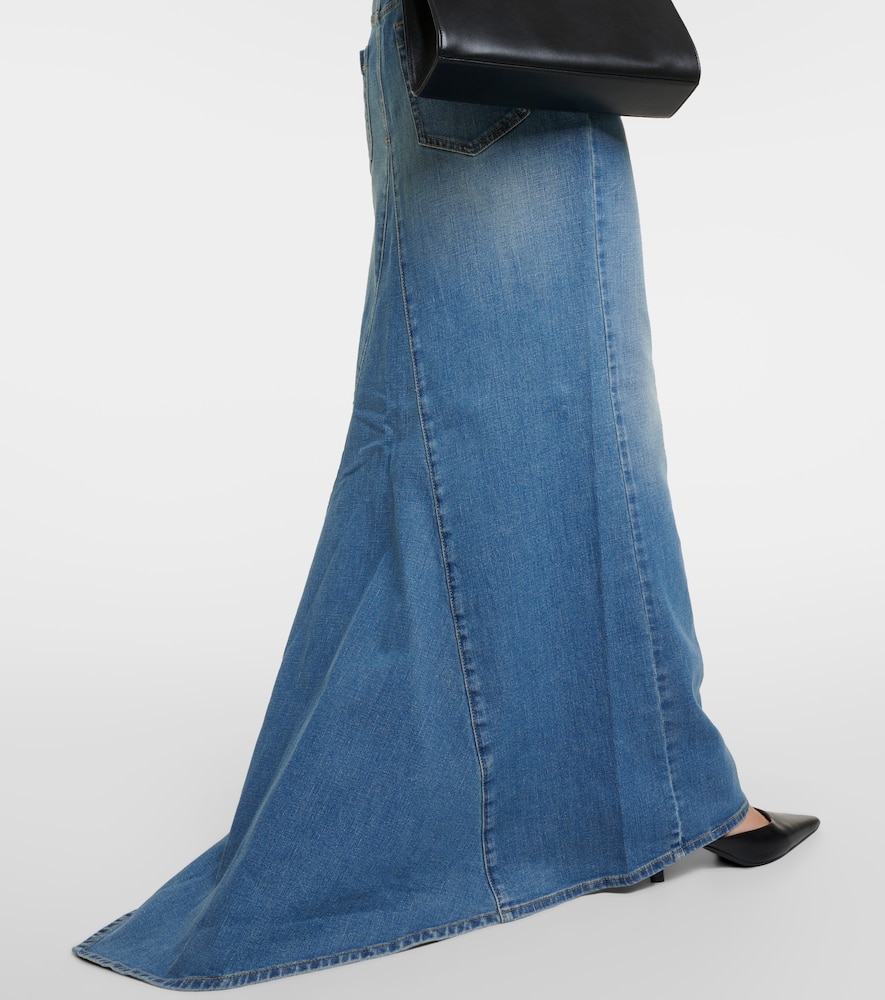 Denim Love denim maxi skirt