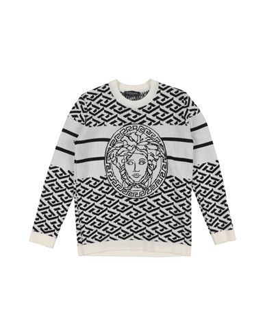 Kid Boy Sweater White Size 10 Wool