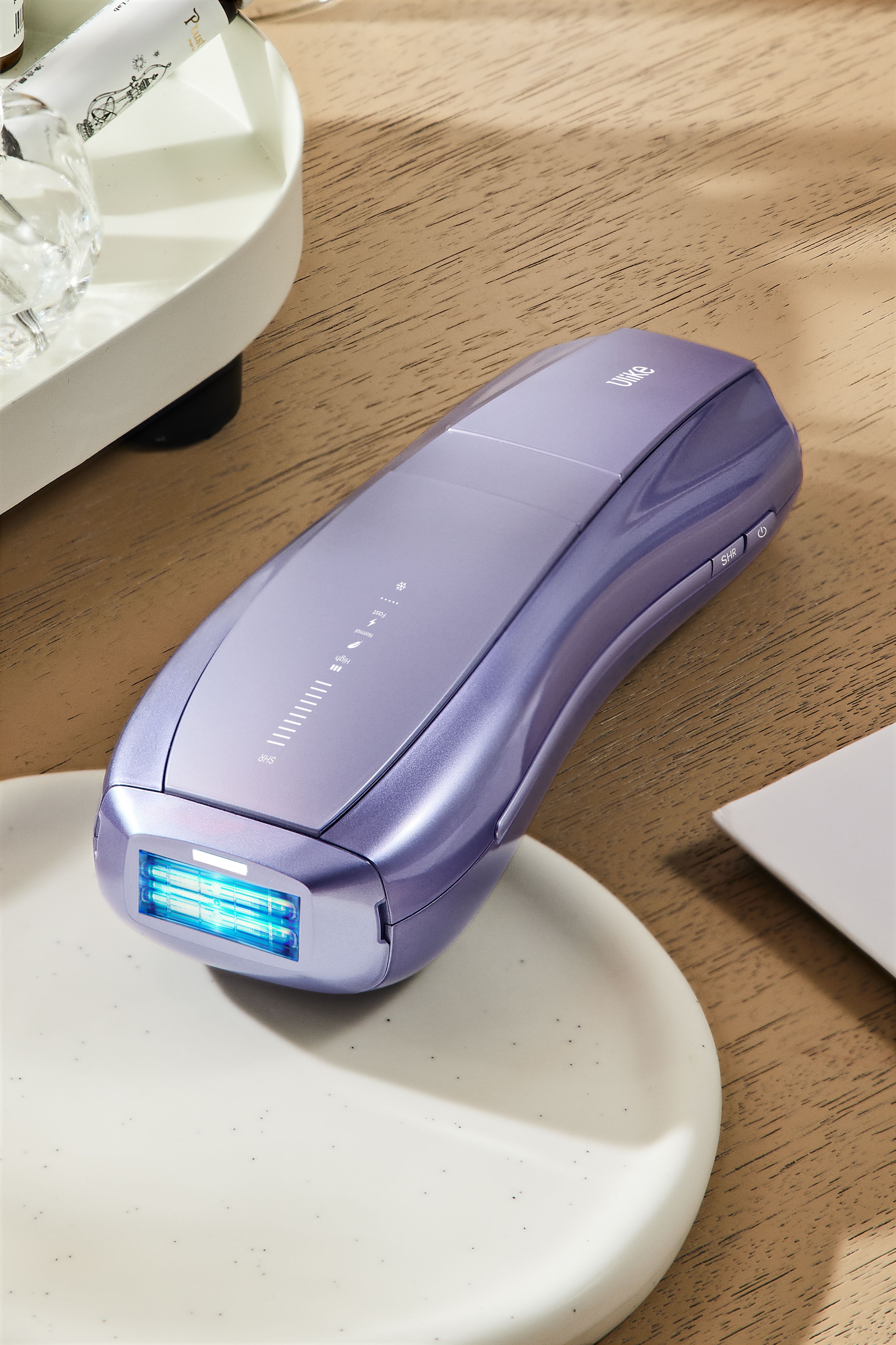 Ulike AIR 10 IPL Hair Removal Device for Face, Body, & Bikini Line, Sapphire in Purple