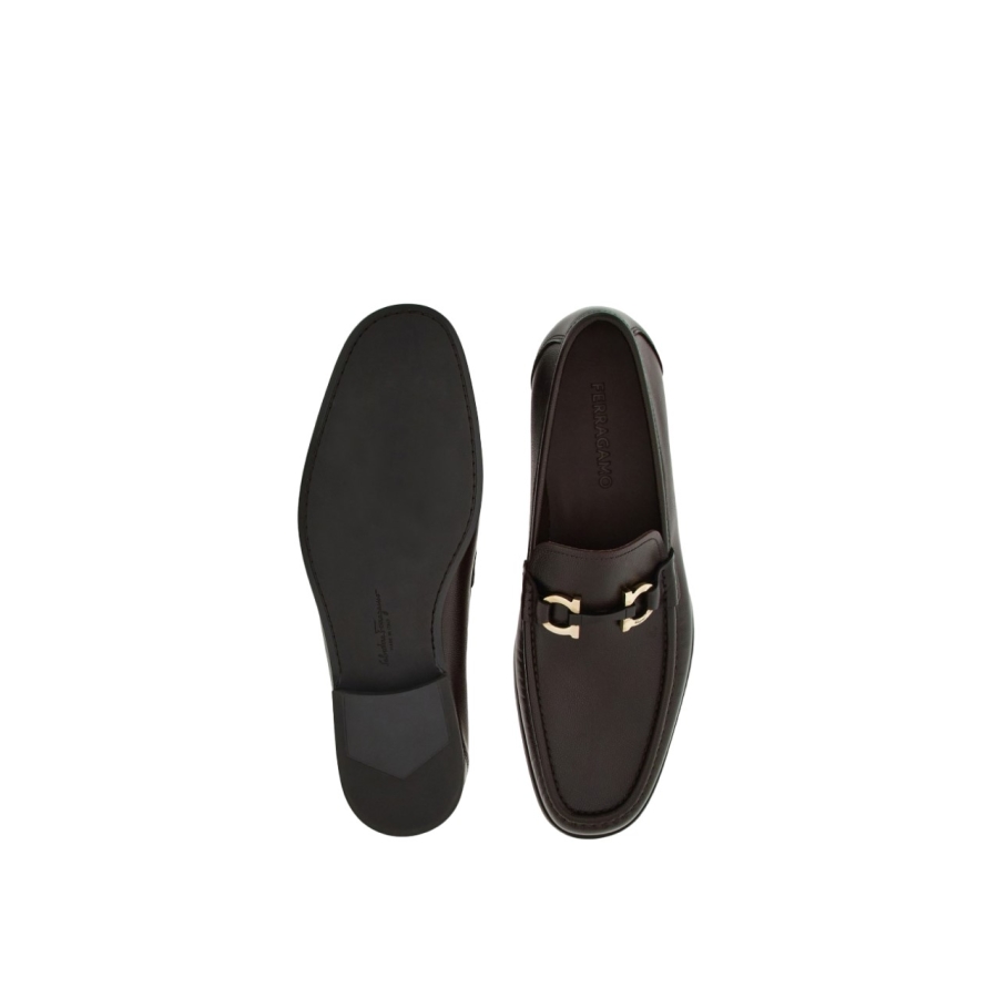 Brown Gancini Ornament Moccasin