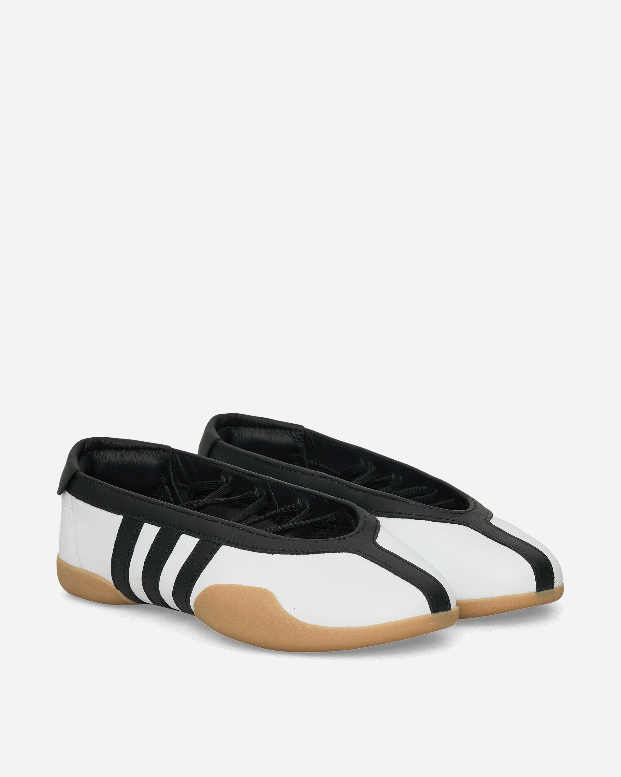 Adidas Women's W Taekwondo Mei Ballet Shoe in White/Core Black/Gum