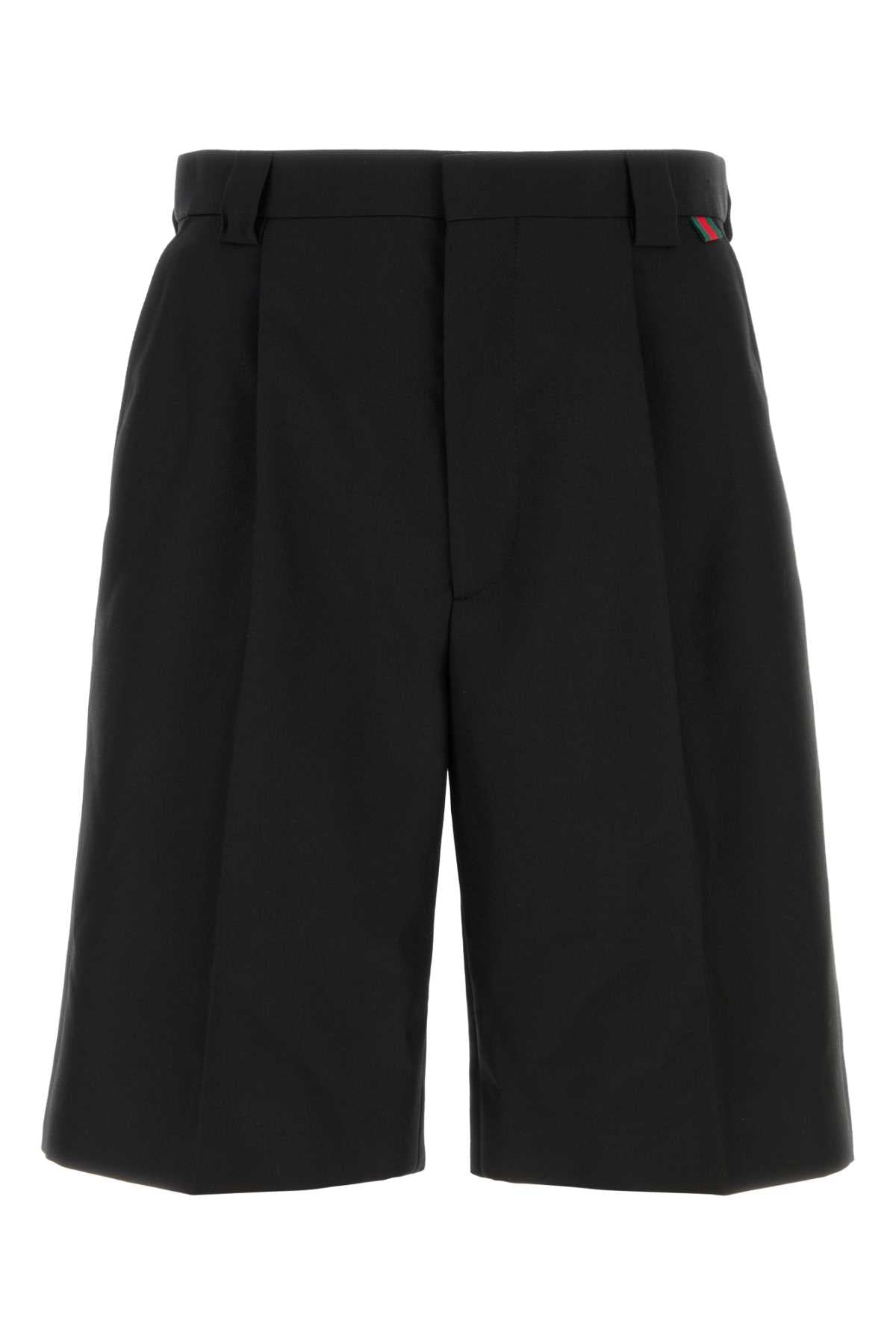 Pant Bermuda Shorts — Black