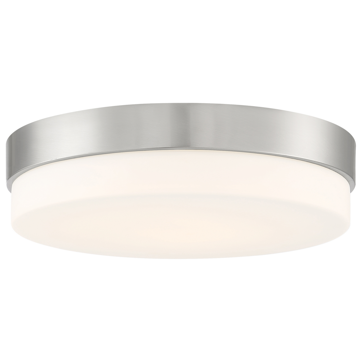 Brushed Steel LED Flush Mount from the Roma Collection