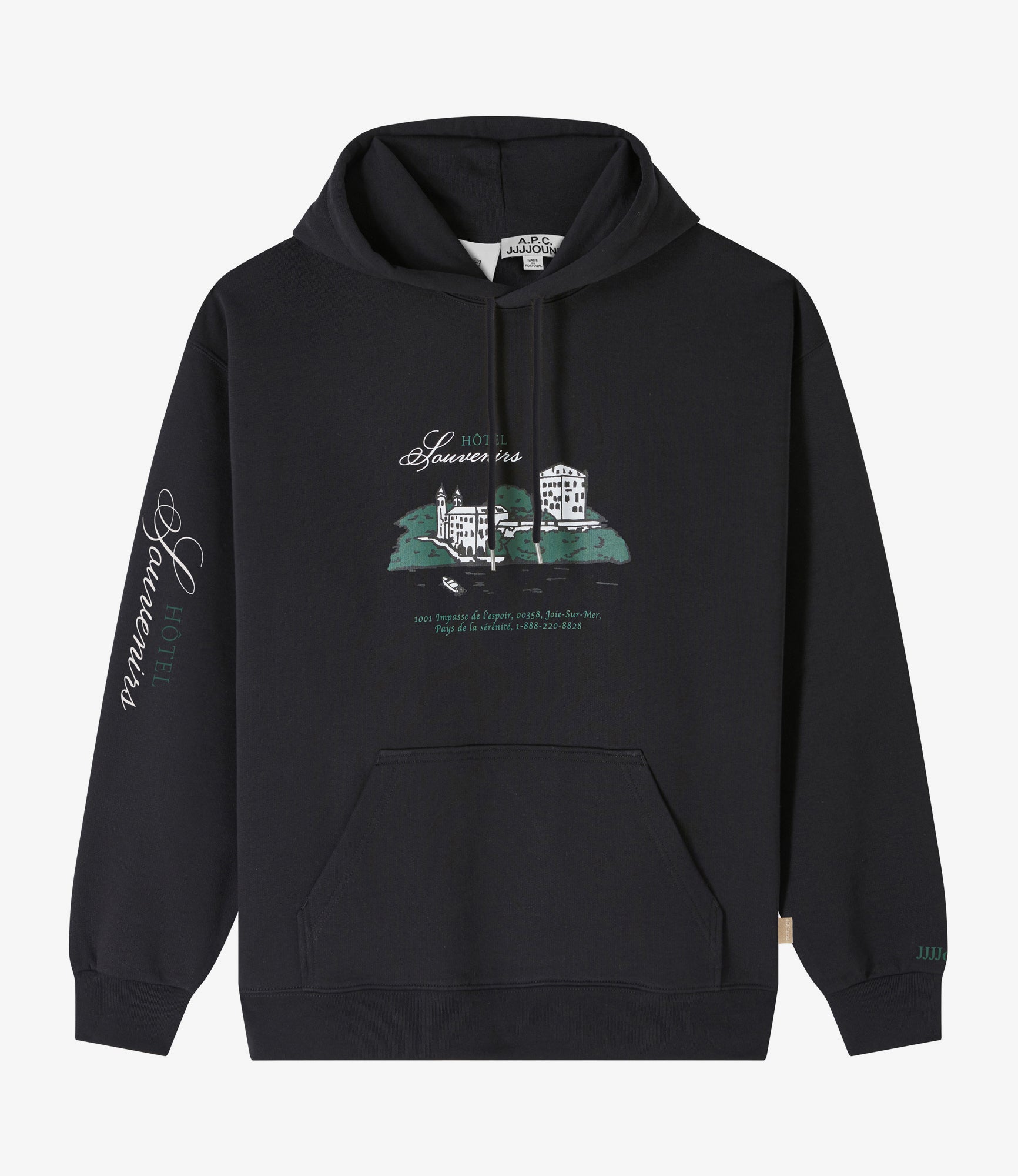 Hotel JJJJound hoodie (M) Black