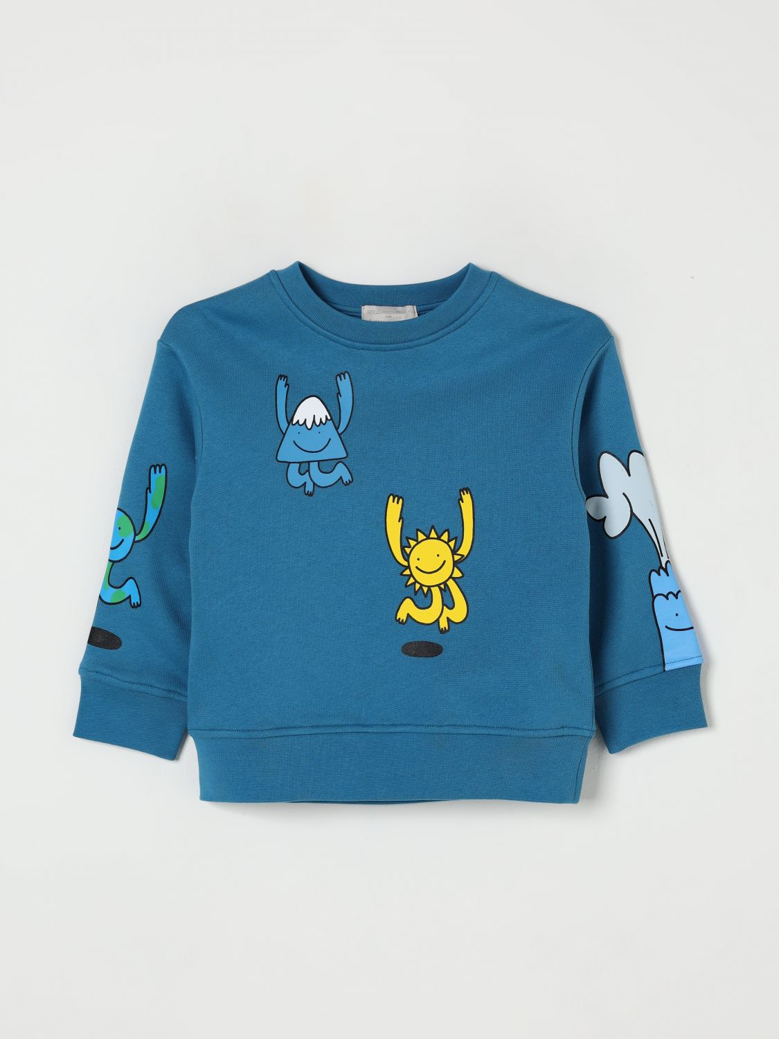 Graphic-print sweatshirt - Blue