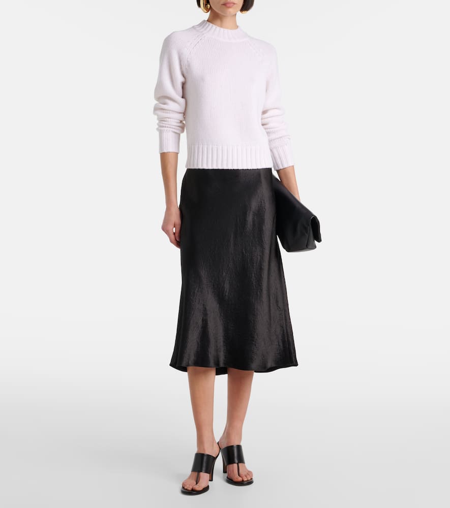 Wool and cashmere sweater
