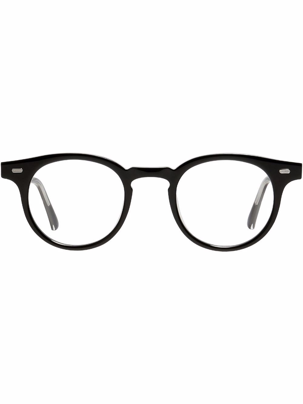 Milan A01 round-frame glasses - White