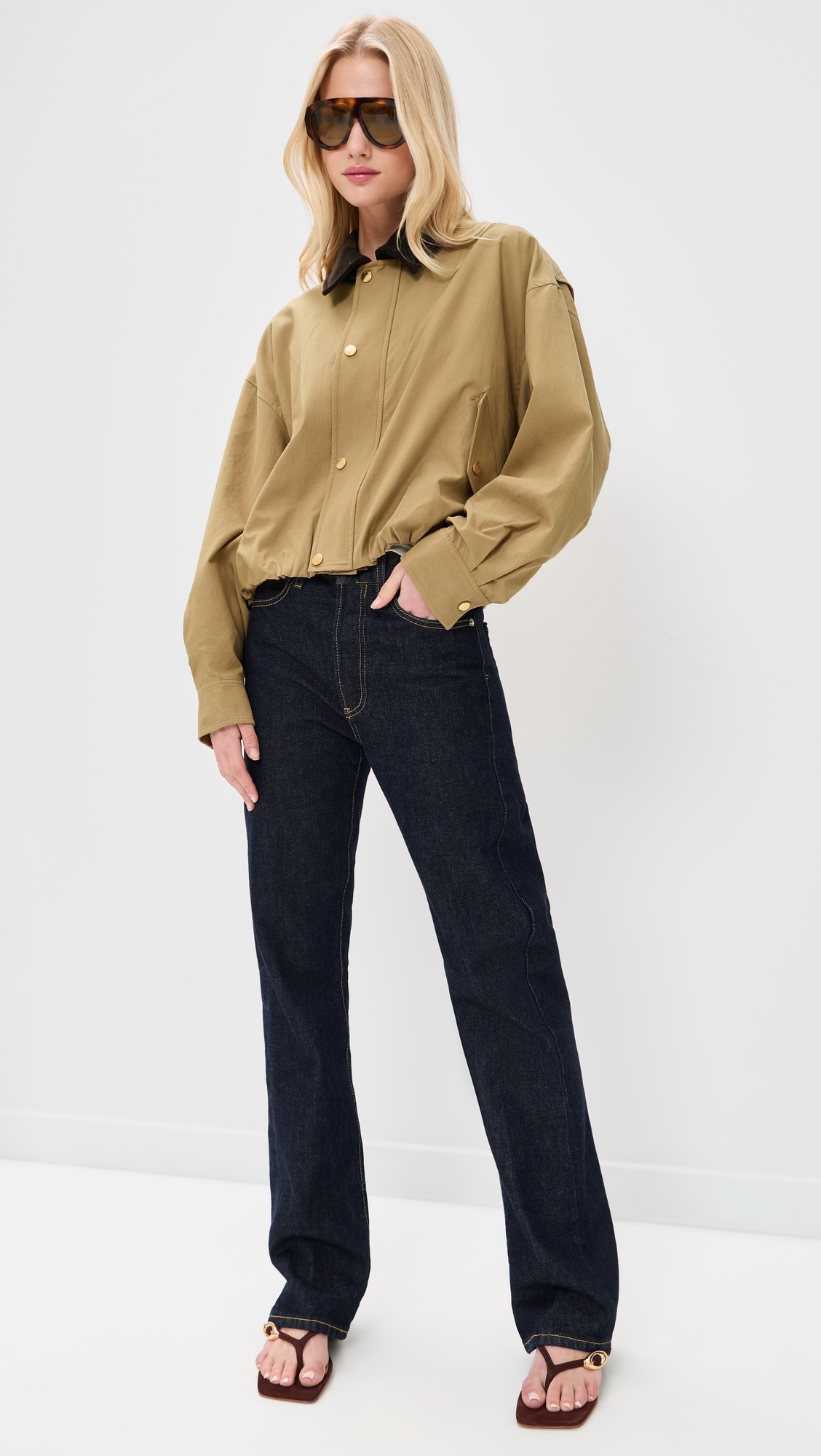 The Bubble Jacket Camel