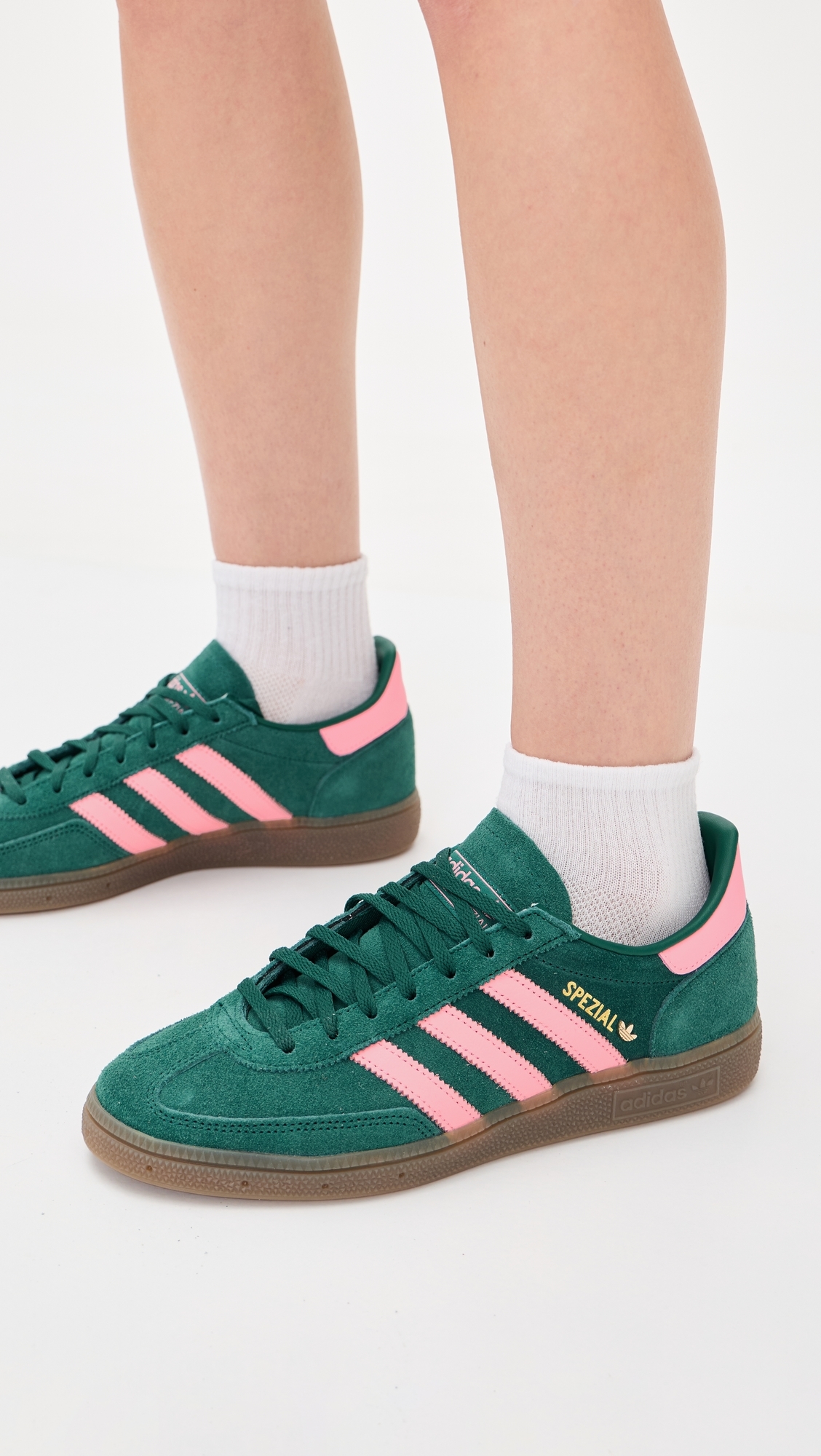Handball Spezial Sneakers Collegiate Green/Pink/Gold Met