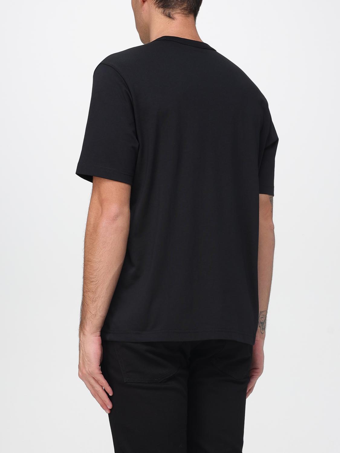 Abstract-print T-shirt - Black