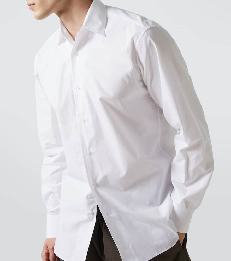 Cotton poplin shirt