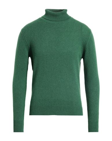 Man Turtleneck Green Size 38 Cashmere