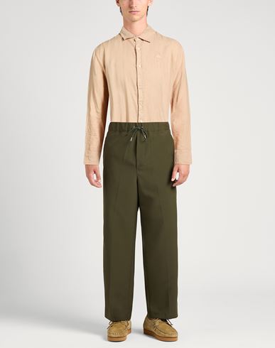 Man Shirt Beige Size 3XL Linen