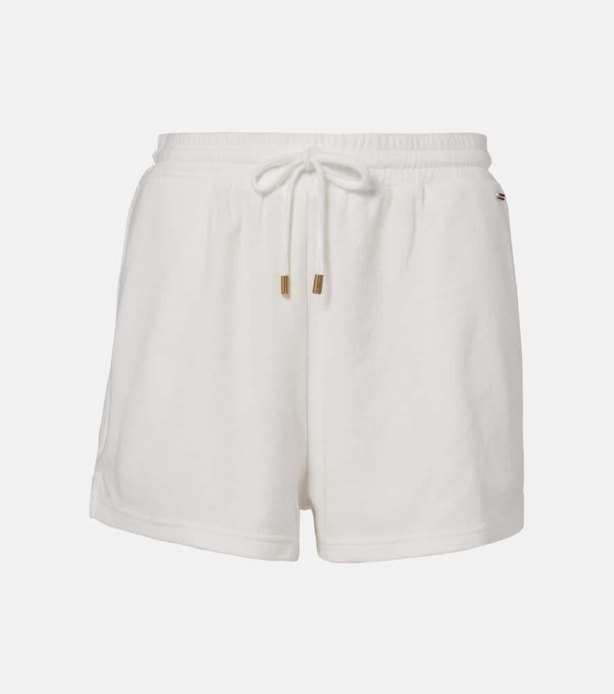 Laura cotton-blend shorts
