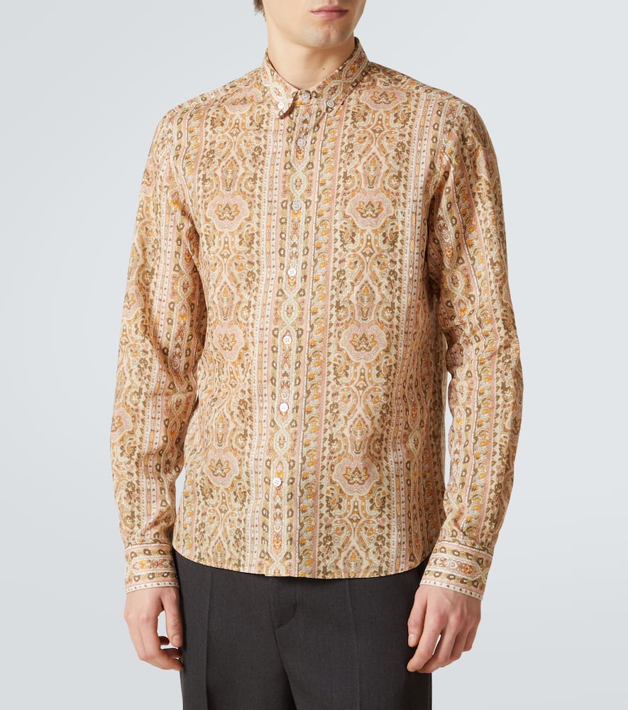 Paisley cotton shirt