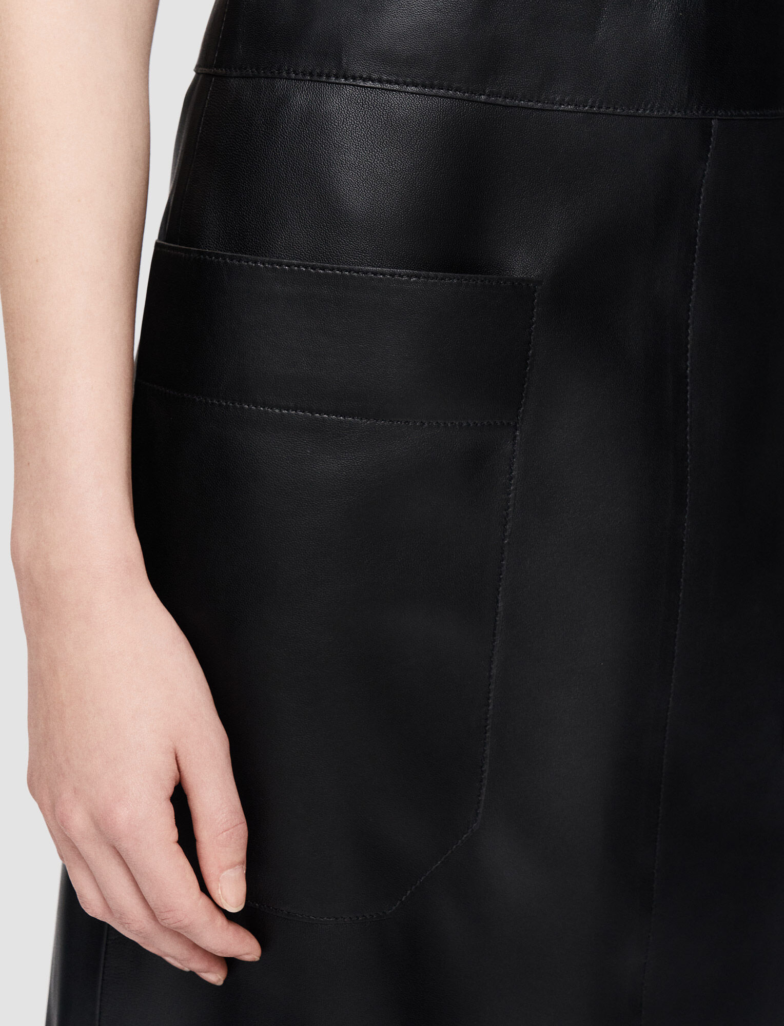Nappa Leather Blomfield Skirt