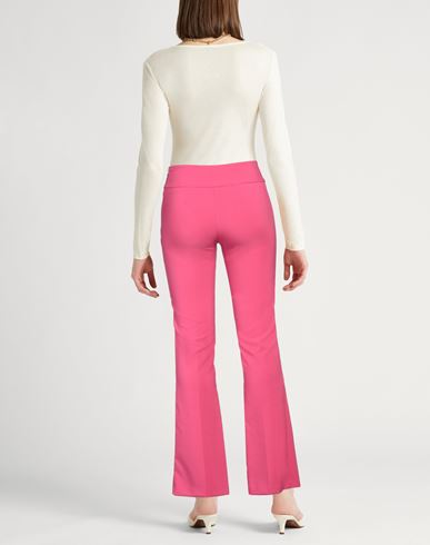 Sandro Ferrone Woman Pants Fuchsia Size 4 Polyester, Elastane