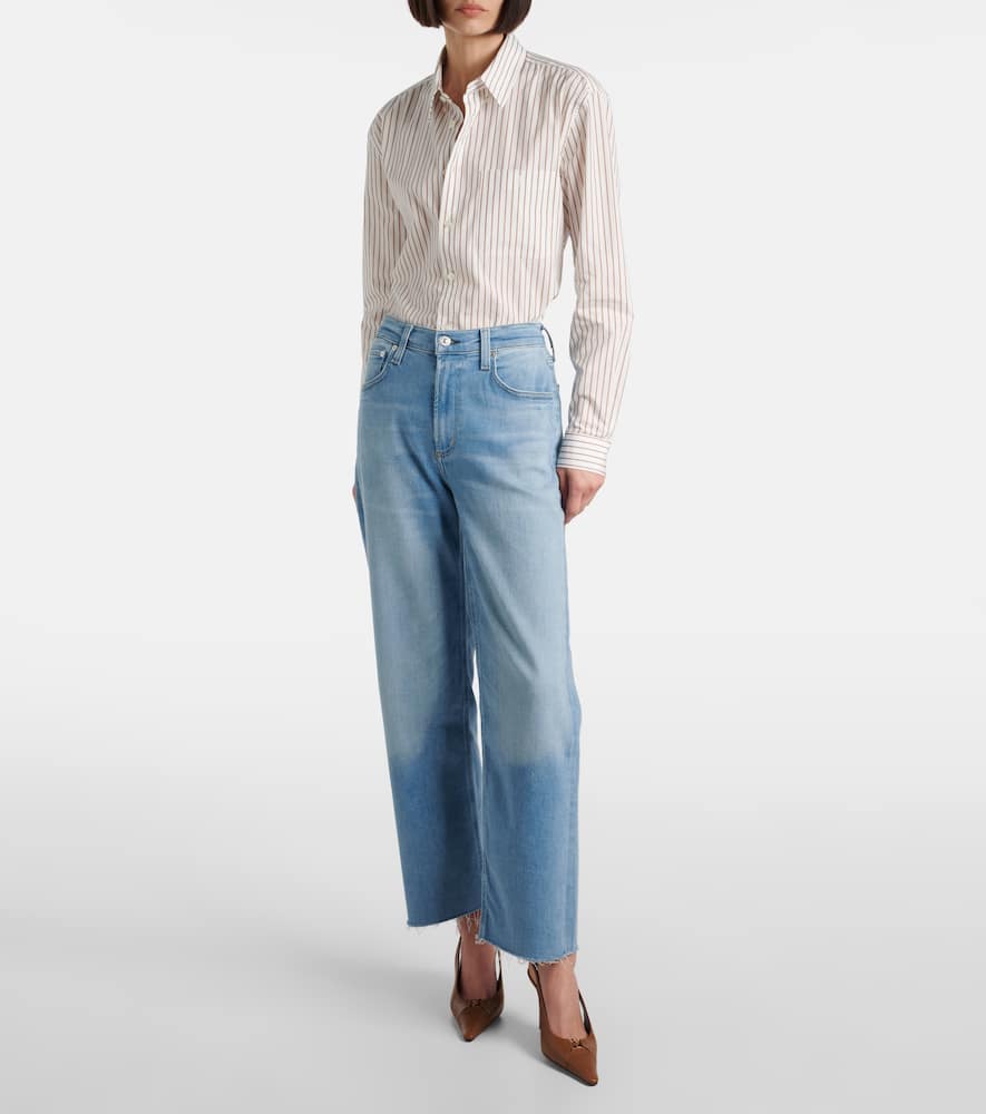 Palma high-rise straight jeans