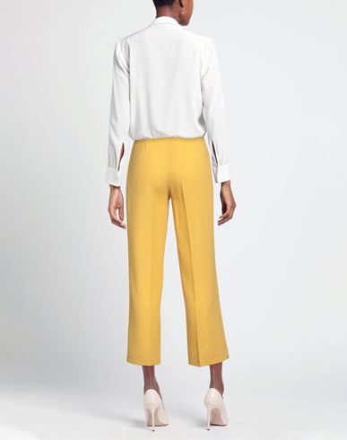 Woman Pants Marigold Size 10 Wool
