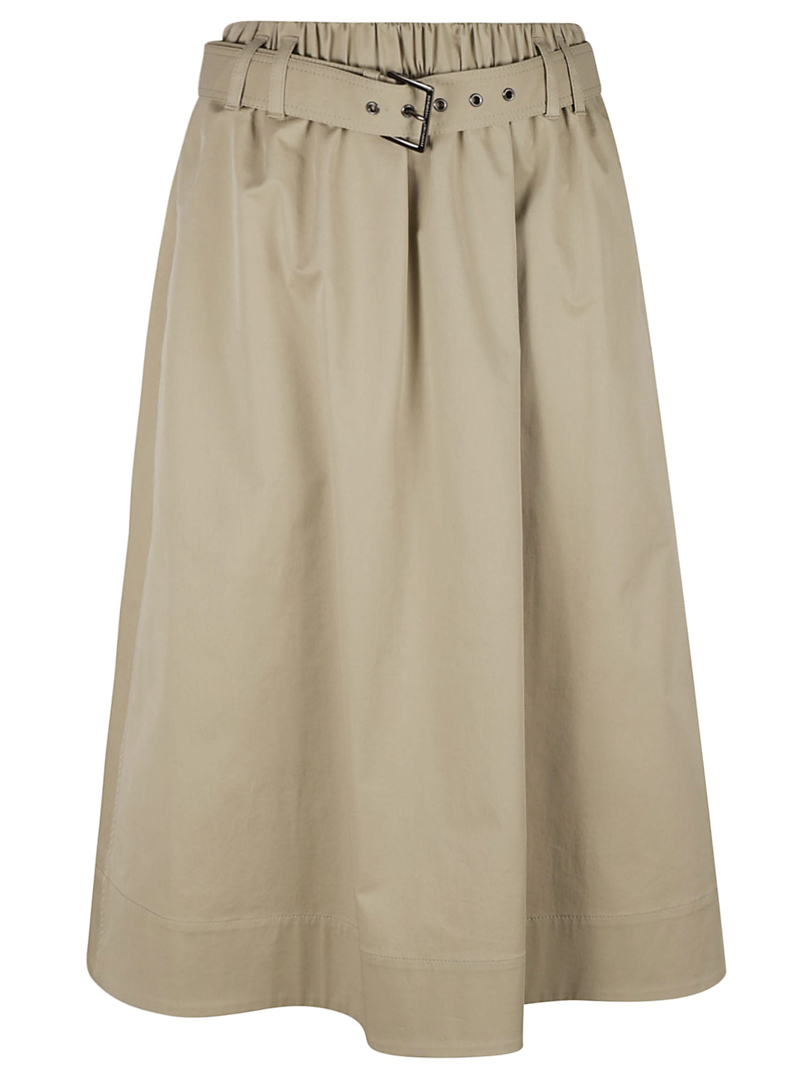Belted skirt - Neutrals
