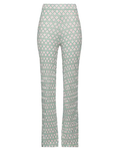 Woman Pants Ivory Size S Viscose, Lurex