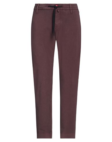 Jacob Cohёn Man Pants Dark purple Size 35 Nylon, Elastane