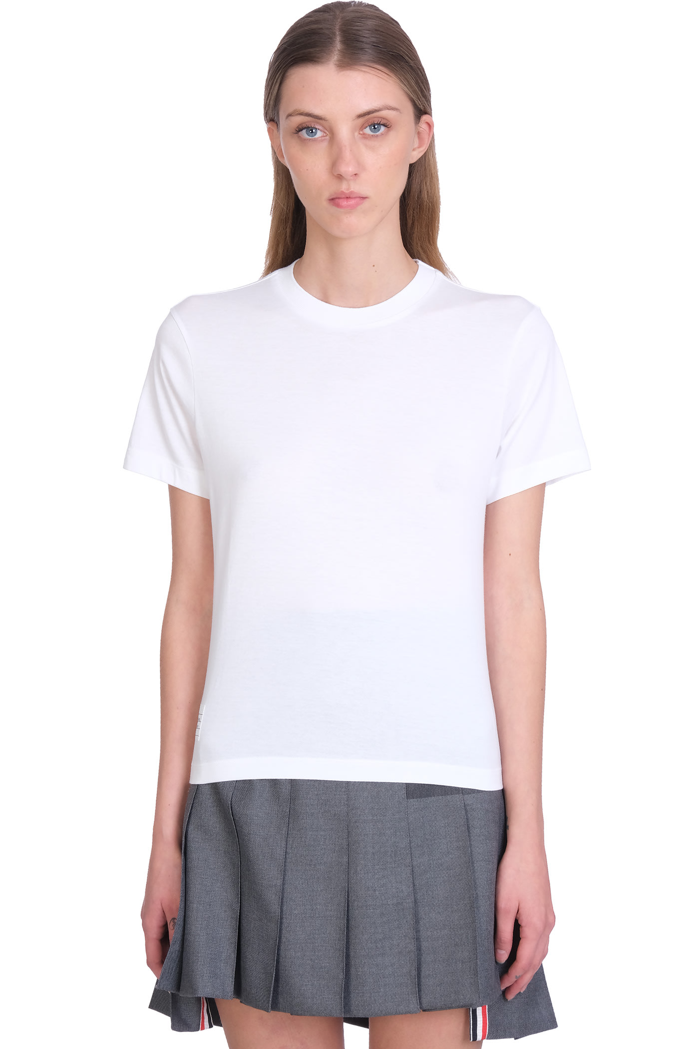Side slits relaxed T-shirt