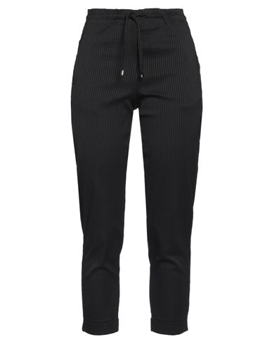 Nenè Woman Pants Black Size 14 Cotton, Polyester, Elastane