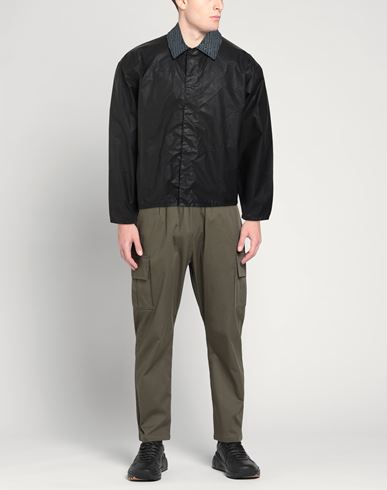 Man Jacket Black Size L Polyamide, Polyester