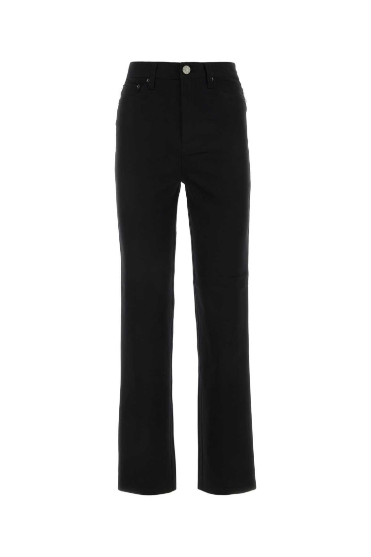 Jeans Woman color Black