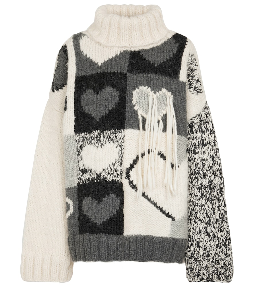 Exclusive to Mytheresa - Intarsia wool-blend sweater