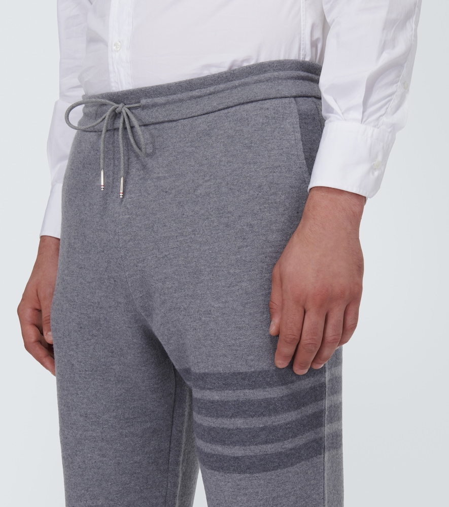 4-Bar virgin wool sweatpants