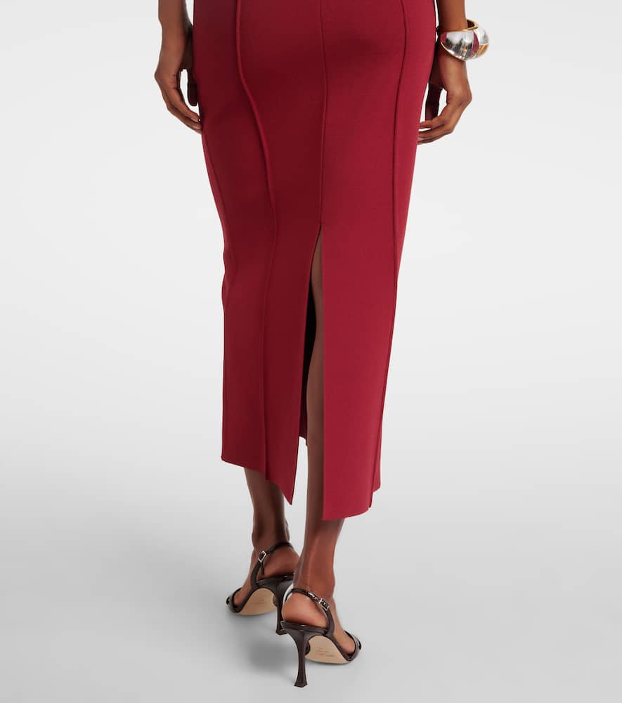 Foin jersey midi dress