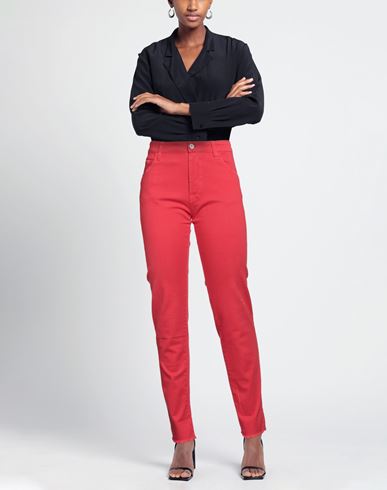 Woman Pants Red