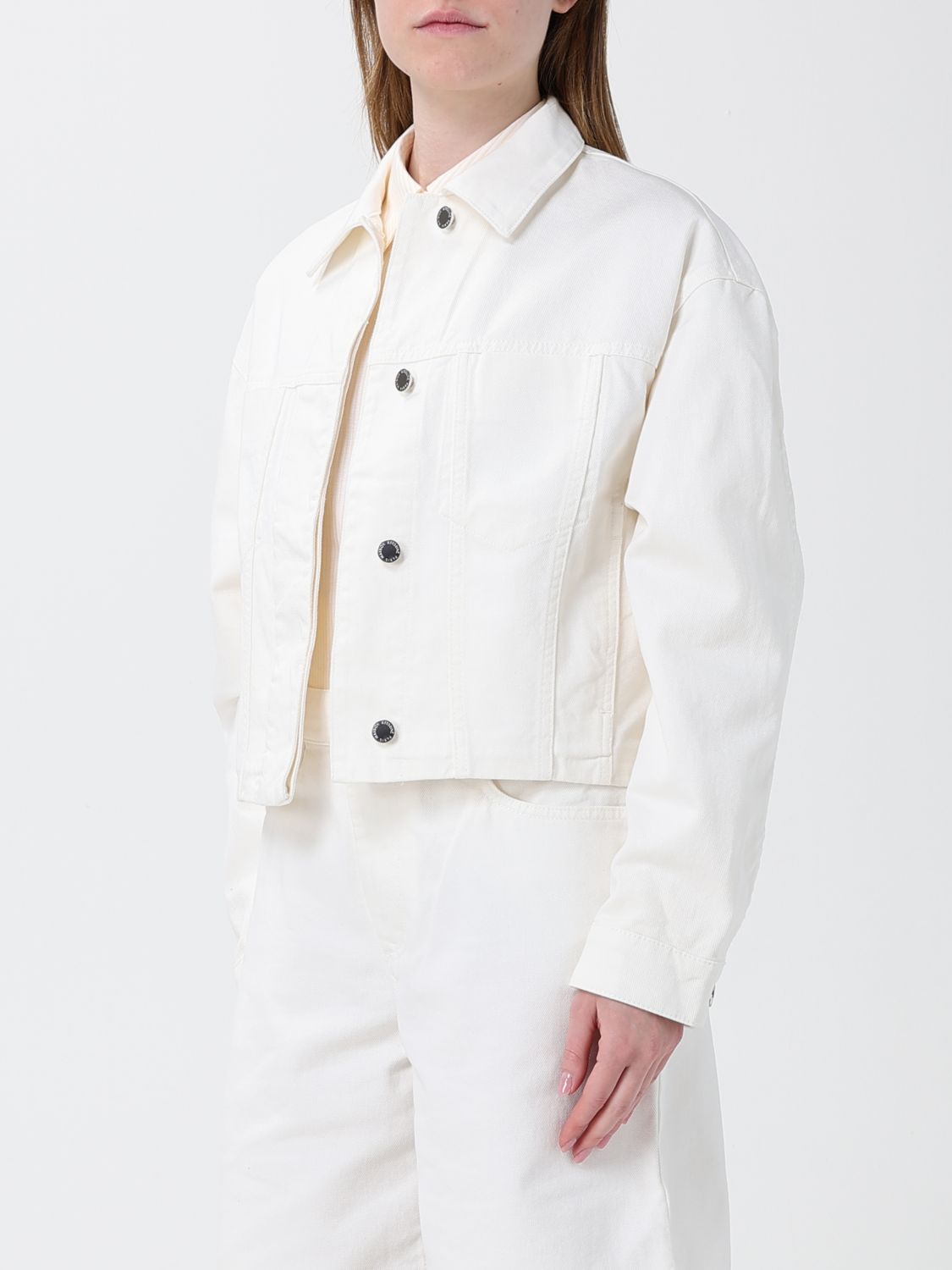 Jacket MAISON KITSUNÉ Woman color Ivory