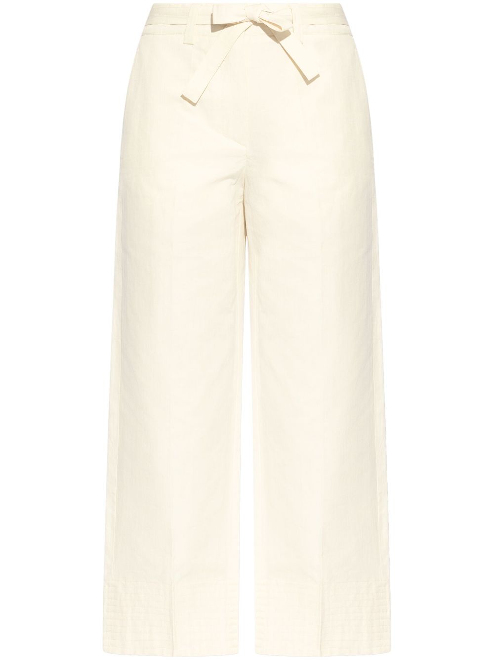 Tie-fastening trousers - Neutrals
