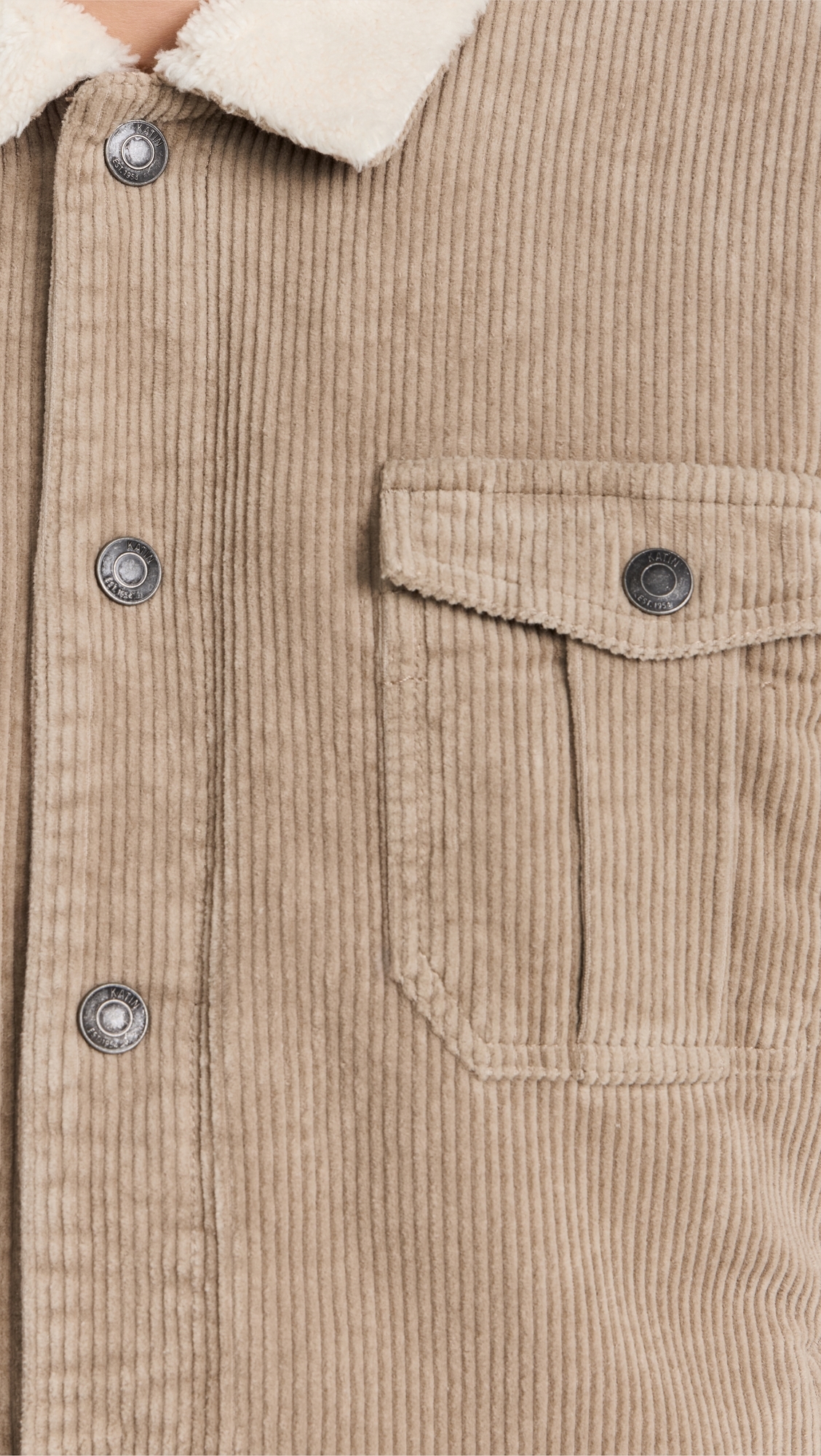 Harris Corduroy Jacket Aluminum