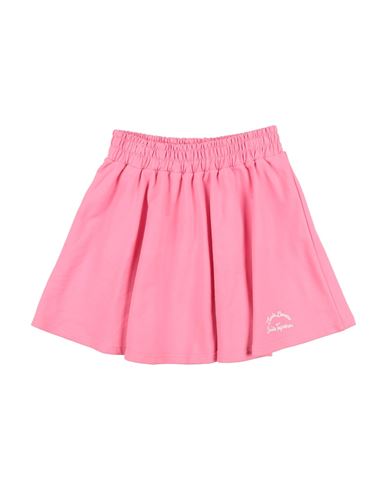 Girl Kid Girl Kids' skirt Pink Size 12 Cotton, Elastic fibres