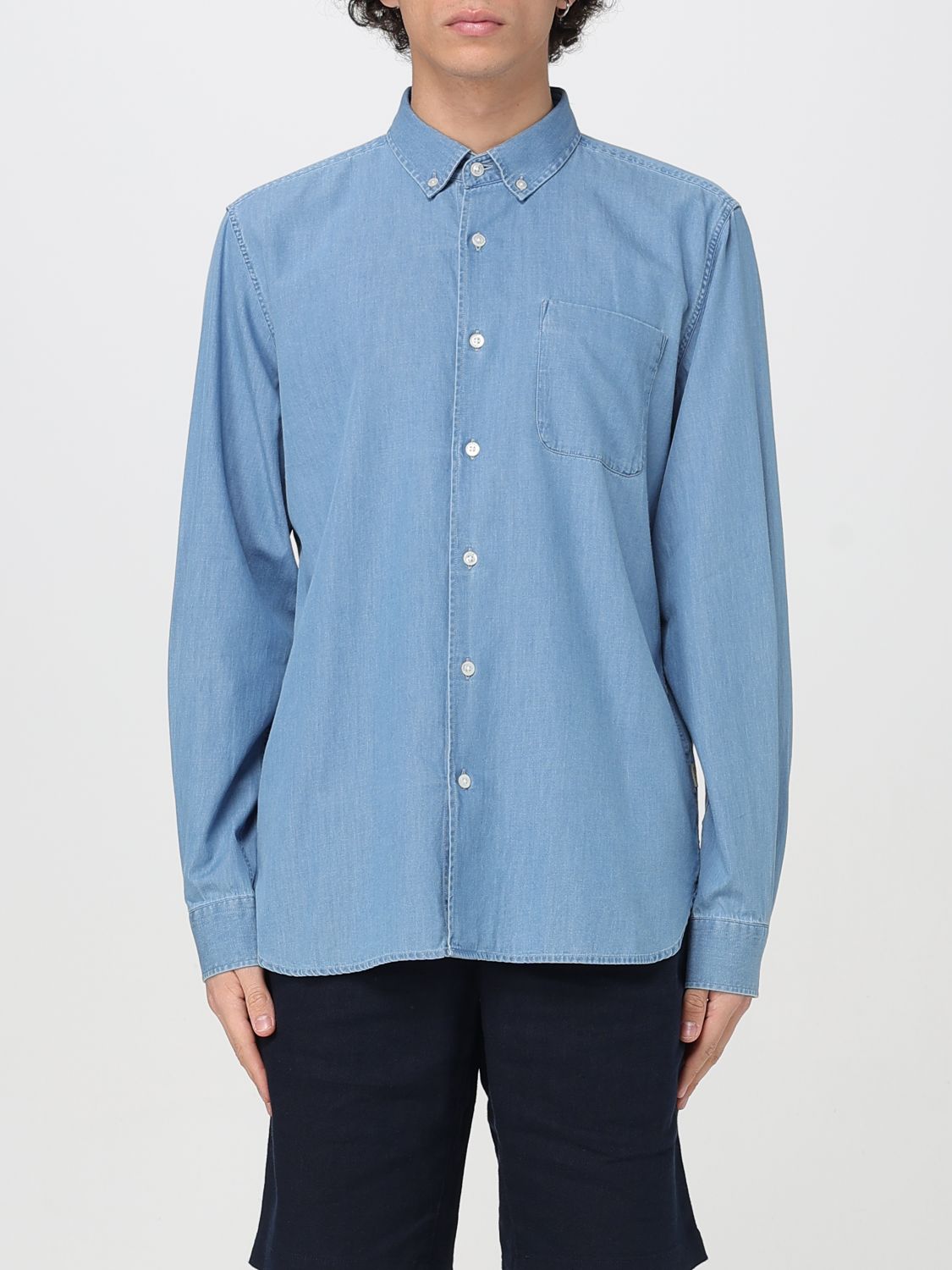 Shirt WOOLRICH Men color Denim