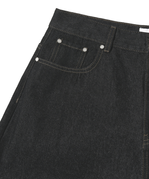 Damage Washed Denim Pants