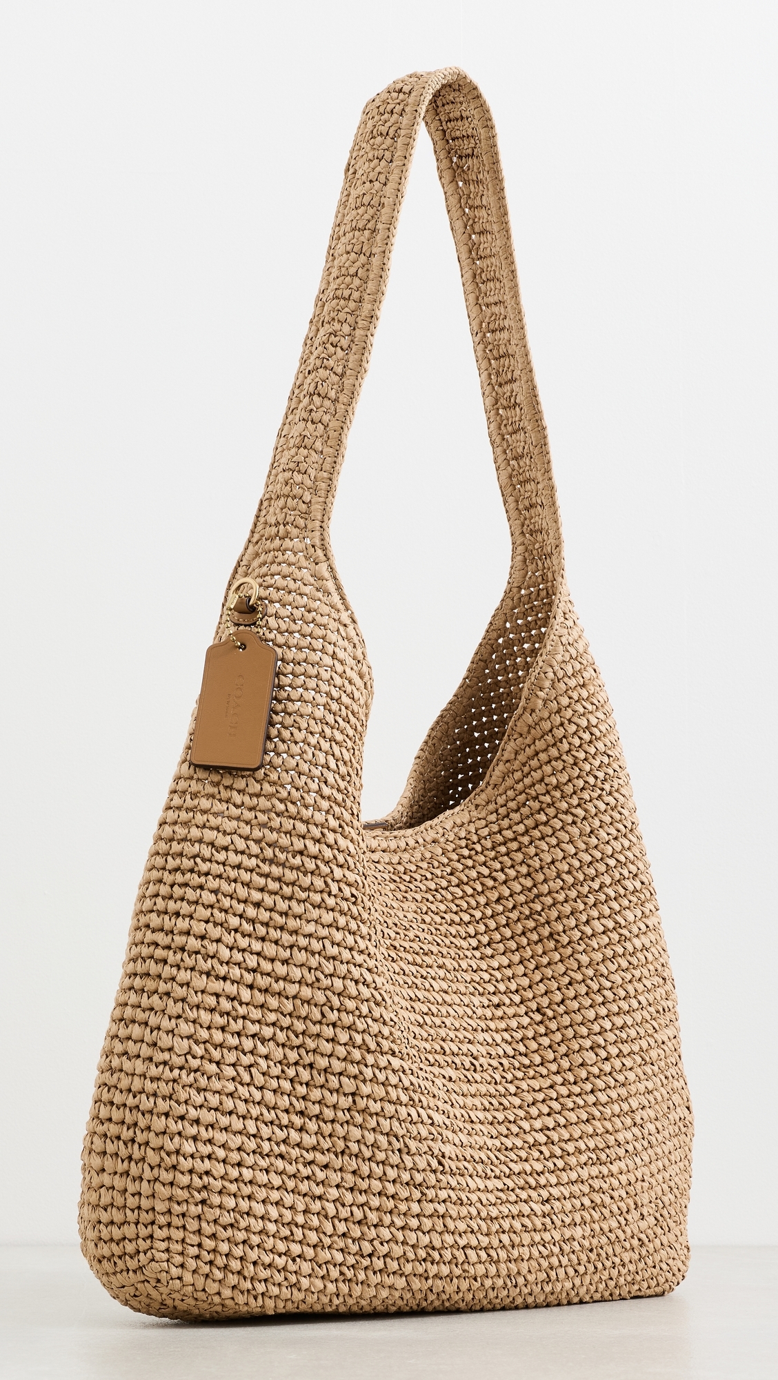 Brooklyn Raffia Shoulder Bag B4/NATURAL One Size