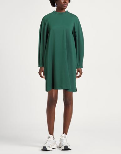 Woman Mini dress Green Size 10 Viscose, Polyamide, Elastane