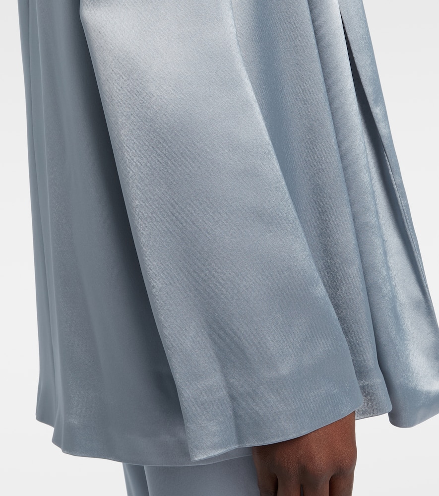 Julianne satin blazer