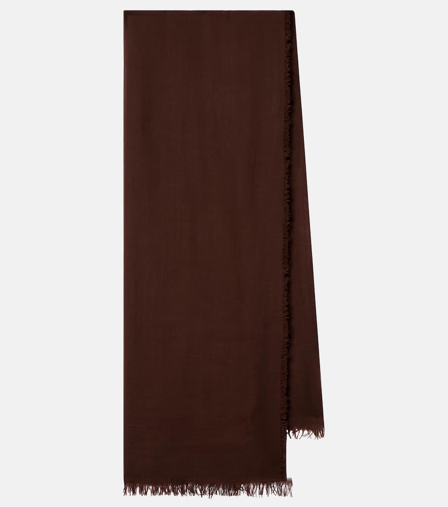 Virgin wool scarf